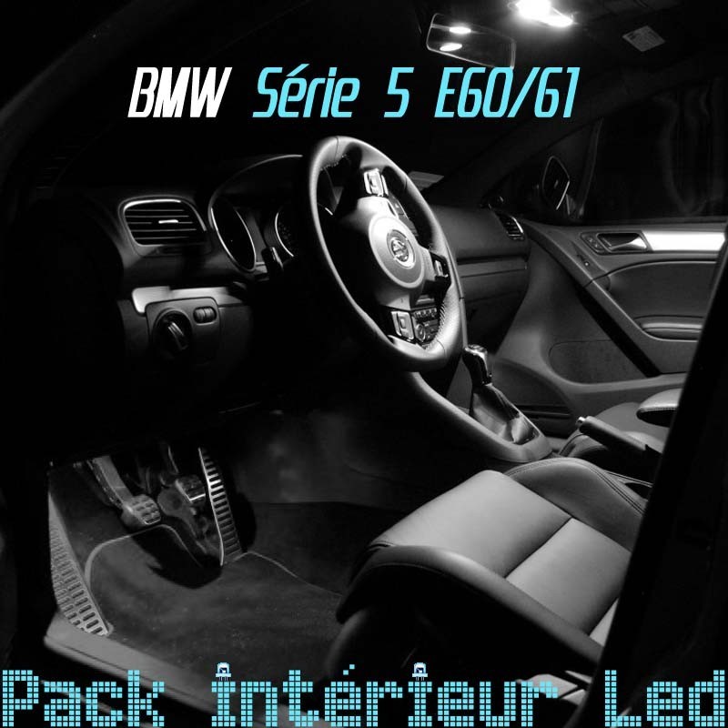 Pack Led intérieur pour BMW série 5 E60/E61