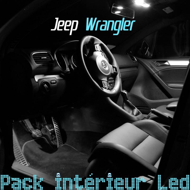 Pack intérieur led pour Jeep Wrangler 2 TJ