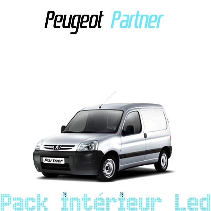 job Subjektiv Sow Pack intérieur led pour Peugeot Partner 1