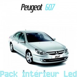 Pack intérieur led pour Peugeot 607