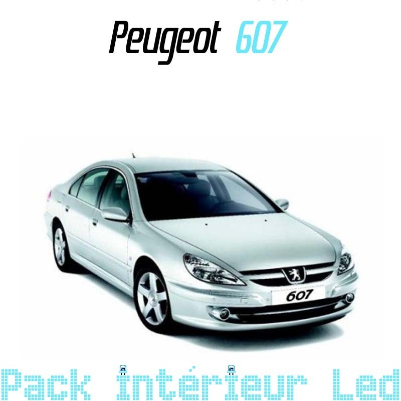 Pack Full led Intérieur Extérieur Peugeot 607