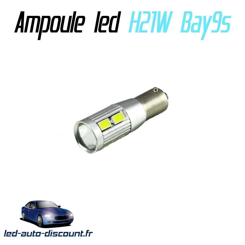 Ampoule led H21W Bay9s - (8SMD-5630-lenti)