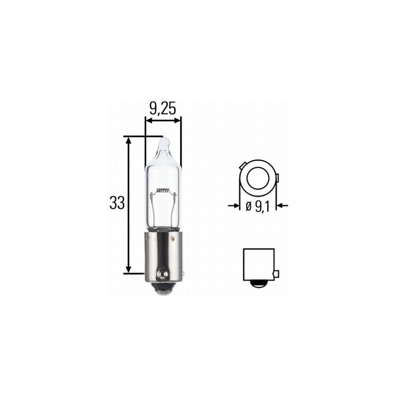 Ampoule led H21W Bay9s - (8SMD-5630-lenti)