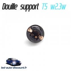 Support douille ampoule w2.3w T5 3/8"
