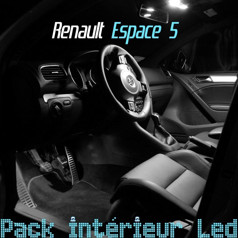 Pack Led interieur Renault Espace 5