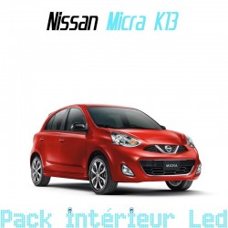 Pack intérieur led pour Nissan Micra K13