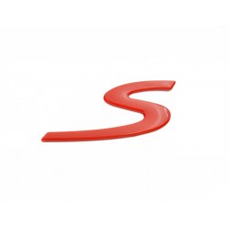 Logo "S" rouge emblème pour Porsche 911