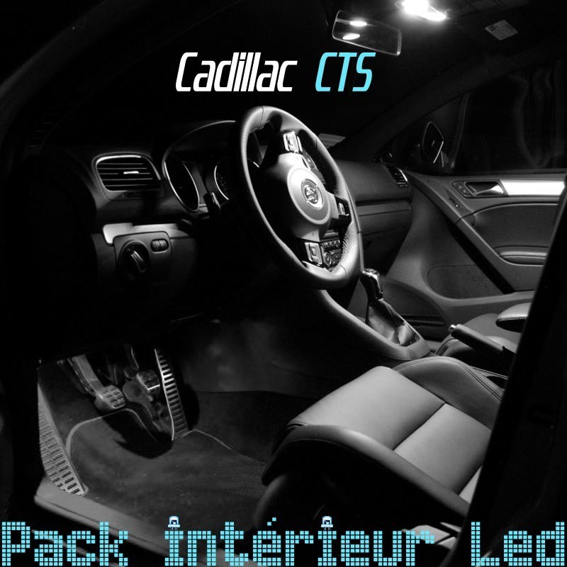 Pack intérieur led pour Cadillac CTS gen1