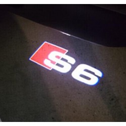 Module éclairage bas de portes logo led S6 pour Audi A6 C5 C6 C7 C8