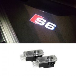 Module éclairage bas de portes LOGO LED pour Audi A6 S6 C6