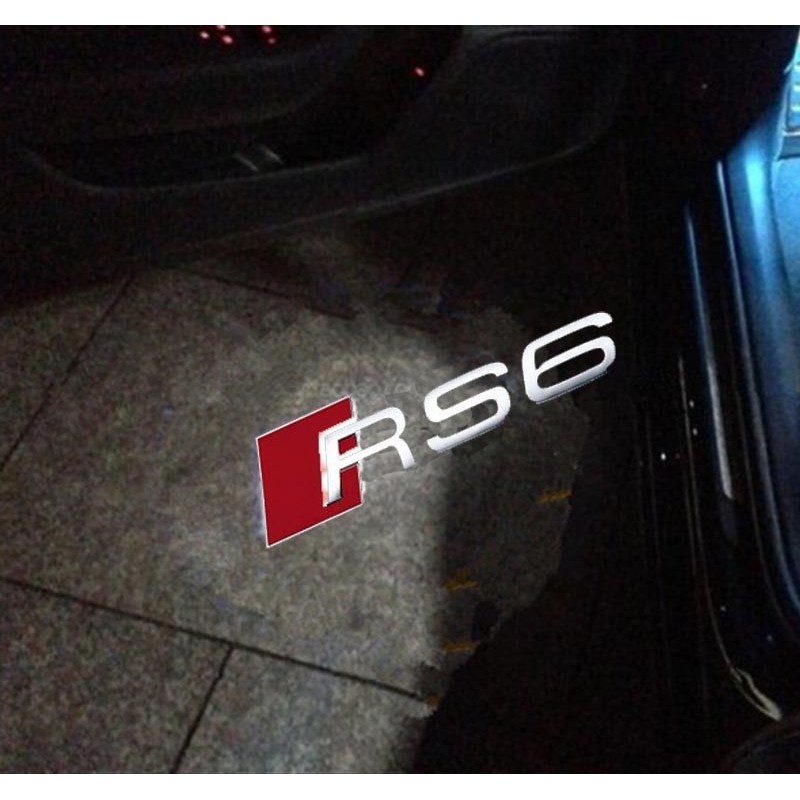 Module éclairage bas de portes LOGO LED pour Audi A6 RS6 S6 C6