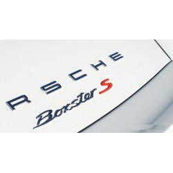 Logo "S" rouge pour Porsche 