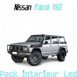 Pack Full Led Intérieur Extérieur Nissan Patrol Y60