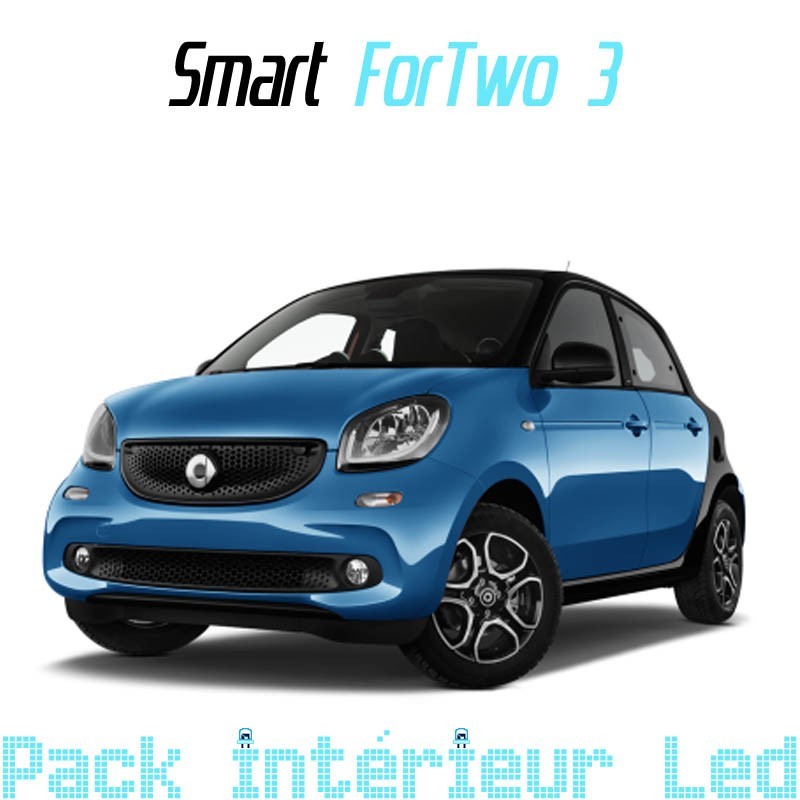 Pack full Led intérieur extérieur Smart ForFour 2