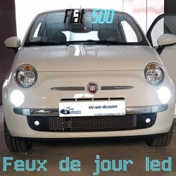 Pack feux de jour led pour Fiat 500