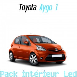 Pack Ampoules Led HIR2 9012 Phares Homologuées E9 pour Toyota Aygo II