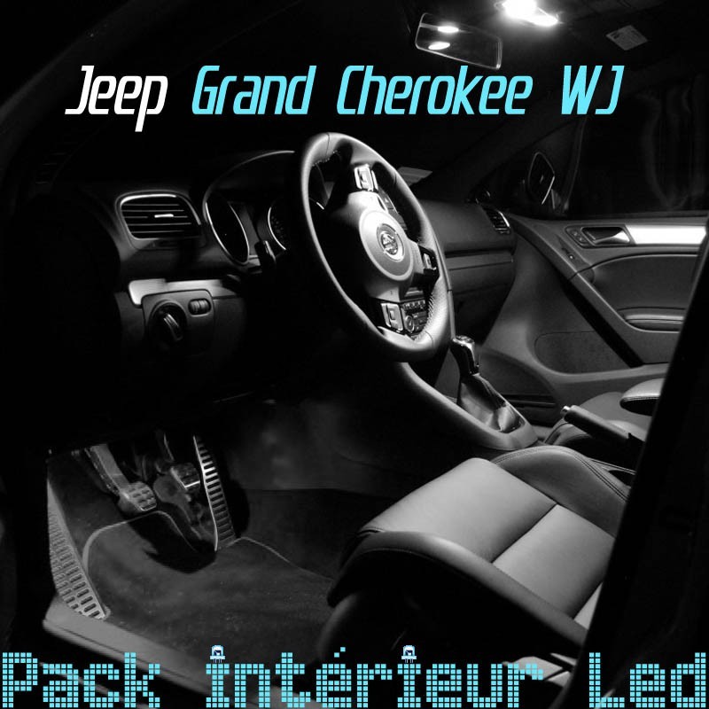 Pack Full Led interieur extérieur Jeep Grand cherokee WJ