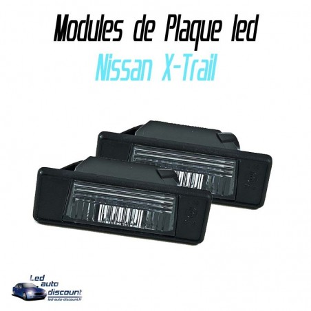 Pack modules de plaque LED pour Nissan X-Trail