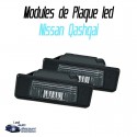 Pack Module de plaque LED pour nissan Qashqai