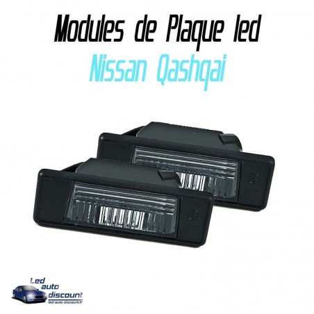 Pack modules de plaque LED pour Nissan Qashqai