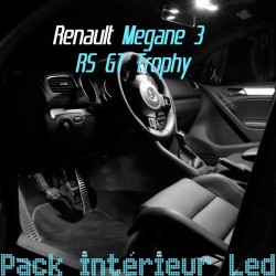 Pack Led Full interieur Extérieur Renault Mégane 3 RS GT Trop