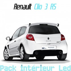 SET 22 AMPOULES MULTI LED BLANC XENON RENAULT CLIO 3 PHASE 2 > 04/2009 -  ADTUNING FRANCE