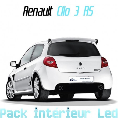 Pack intérieur led pour Renault Clio 3 RS
