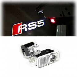 Pack Ghost LED Light pour AUDI Eclairage bas de porte- Logo AUDI 