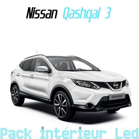Pack intérieur led pour Nissan Qashqai 2