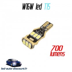 Ampoule LED W16W T15 9SMD 5630 - CANBUS - 700lm