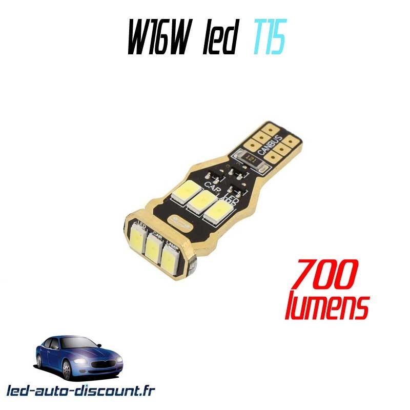 Ampoule LED W16W T15 9SMD 5630 CANBUS 700lm