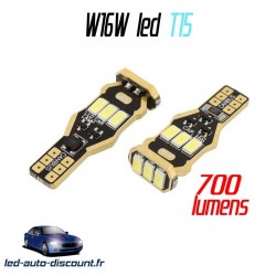 Ampoule LED W16W T15 15SMD 3535 - CANBUS - 800lm