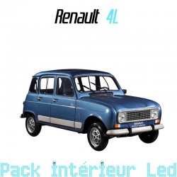 Pack intérieur led pour Renault 4L