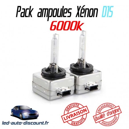 Pack ampoules xénon D1S pour BMW X6 E71 E72