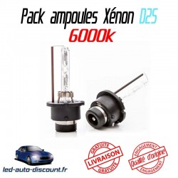 Pack ampoules xénon D1S pour Mercedes ML W164