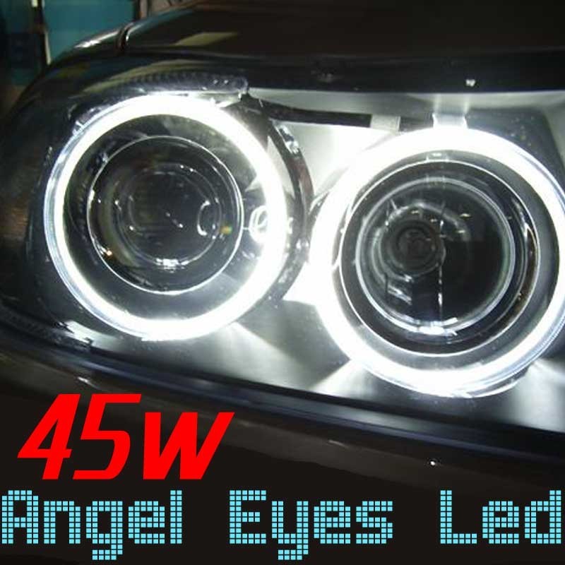 Pack Angel Eyes Led 160w Blanc Xenon BMW E39 E53 E60 E61 E63 E65 E83