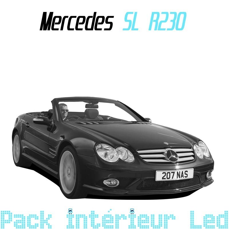Pack intérieur led pour Mercedes SL R230