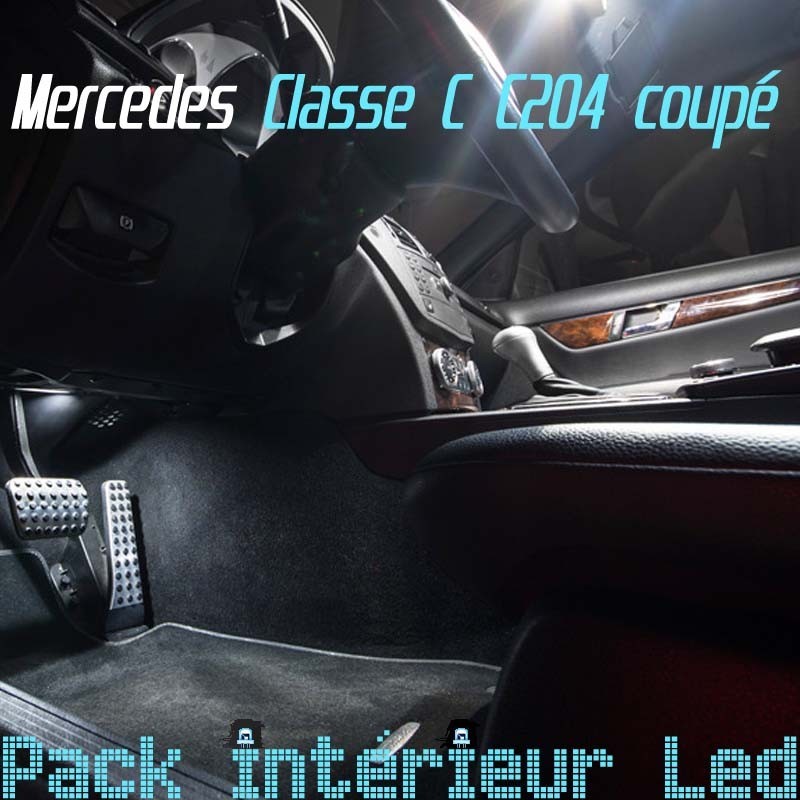 Pack Led Interieur Mercedes Classe C C204 coupé