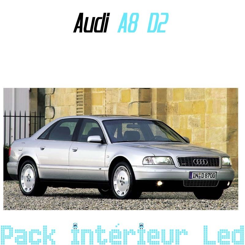 Pack Full Led intérieur Audi A8 D3