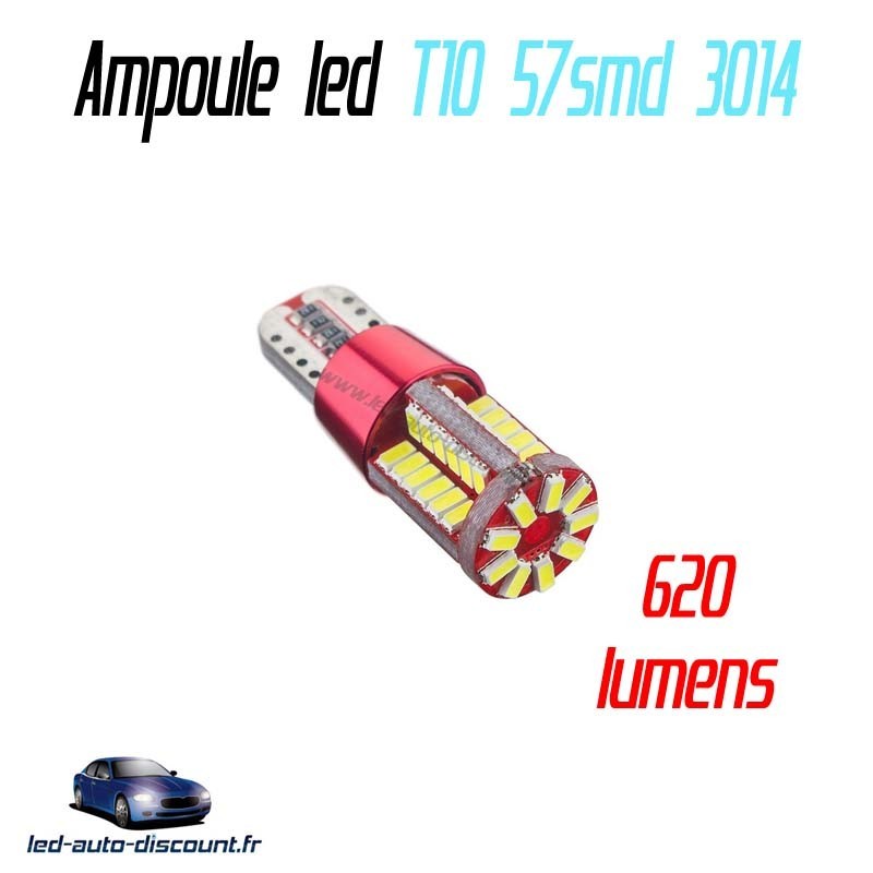 Ampoule led T10 W5W 57SMD 3014 CANBUS