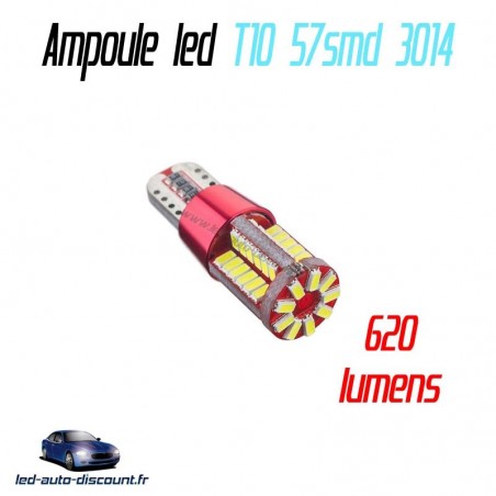 Ampoule led T10 W5W 57SMD 3014 CANBUS