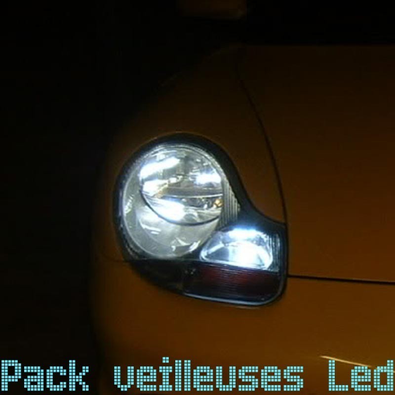 Pack ampoules veilleuses led pour Porsche 911 996