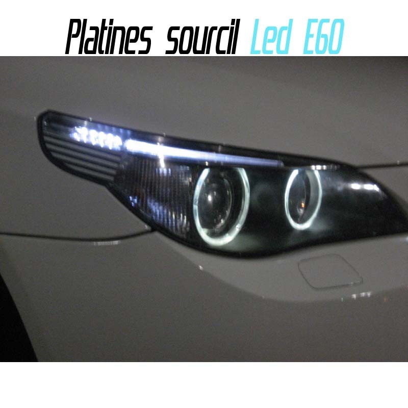 sourcils led bmw Serie 5 E60 LCI