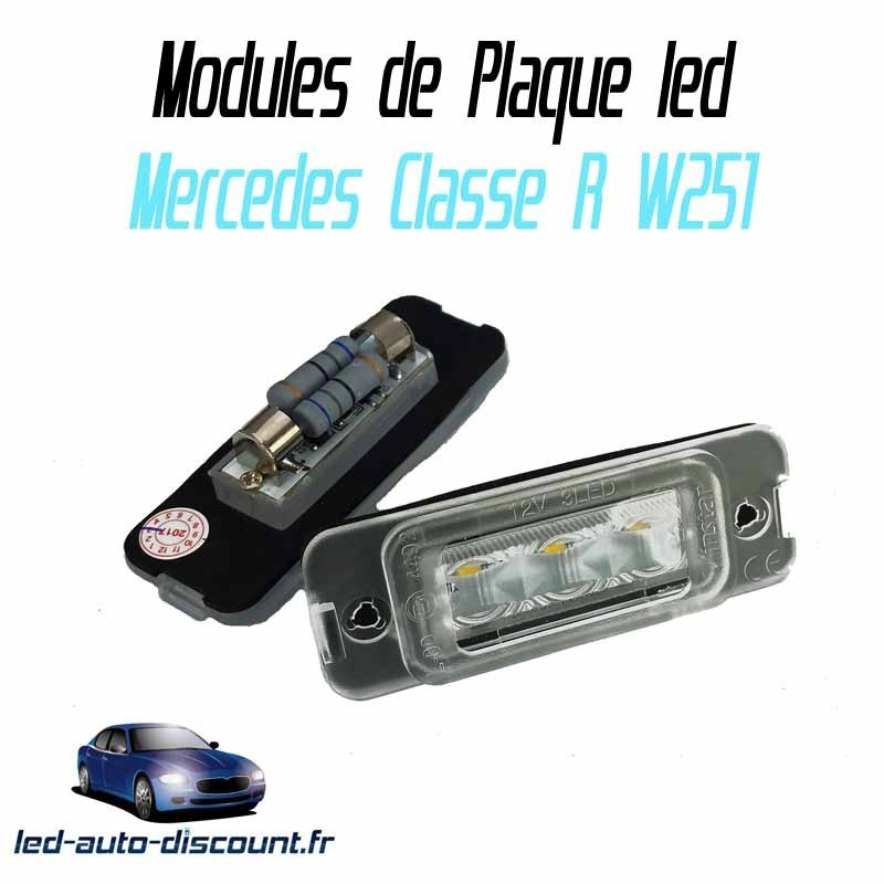 KIT 2 MODULES ECLAIRAGE LED PLAQUE MERCEDES - TYPE 1