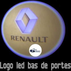 Module éclairage bas de portes LOGO LED pour renault