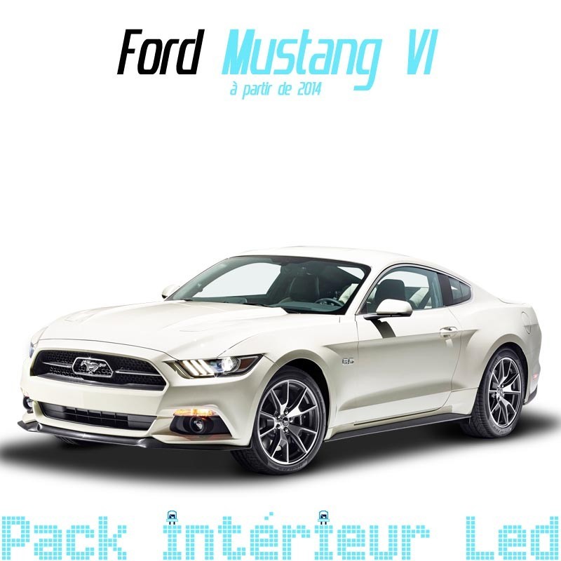 Pack intérieur led pour Ford Mustang VI