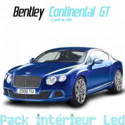 Pack intérieur led pour Bentley Continental GT