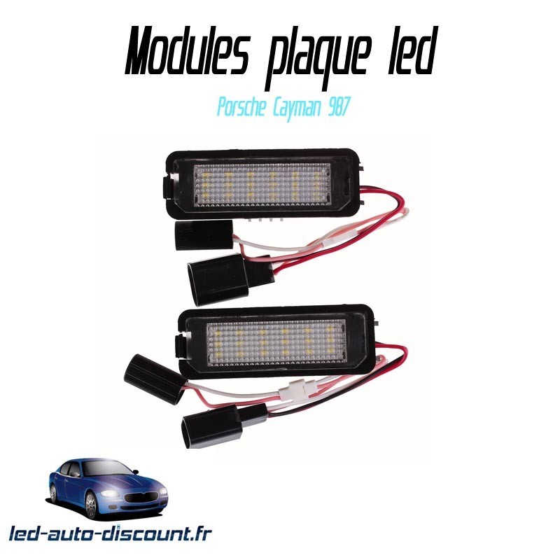 Pack Module de plaque LED pour Porsche Cayman 987