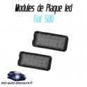 Pack Module de plaque LED pour Fiat 500