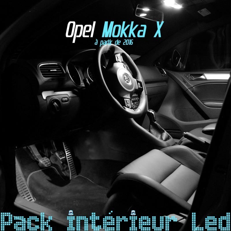 Pack intérieur led pour Opel Mokka X